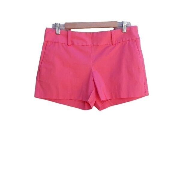 Ann Taylor City Shorts High Rise Short Shorts Cotton 4 Pocket Coral Sz 6P - Picture 5 of 7